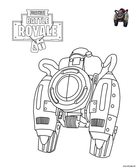 fortnite dessin|Coloriage Fortnite à imprimer